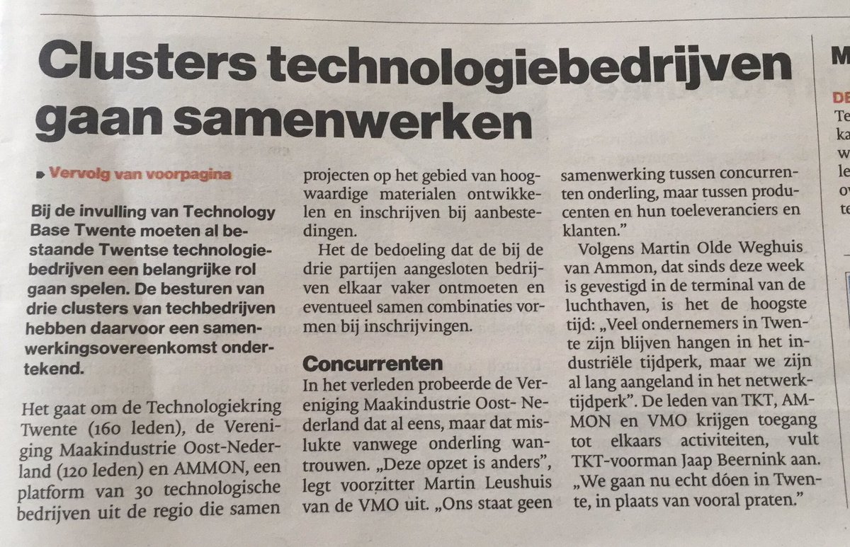 JemyPauwels's tweet image. Mooie ontwikkeling voor regio #Twente! Naast forse uitbreiding XL Businesspark nu ook nieuwe impulsen op #TwenteAirport: #TechnologyBase!