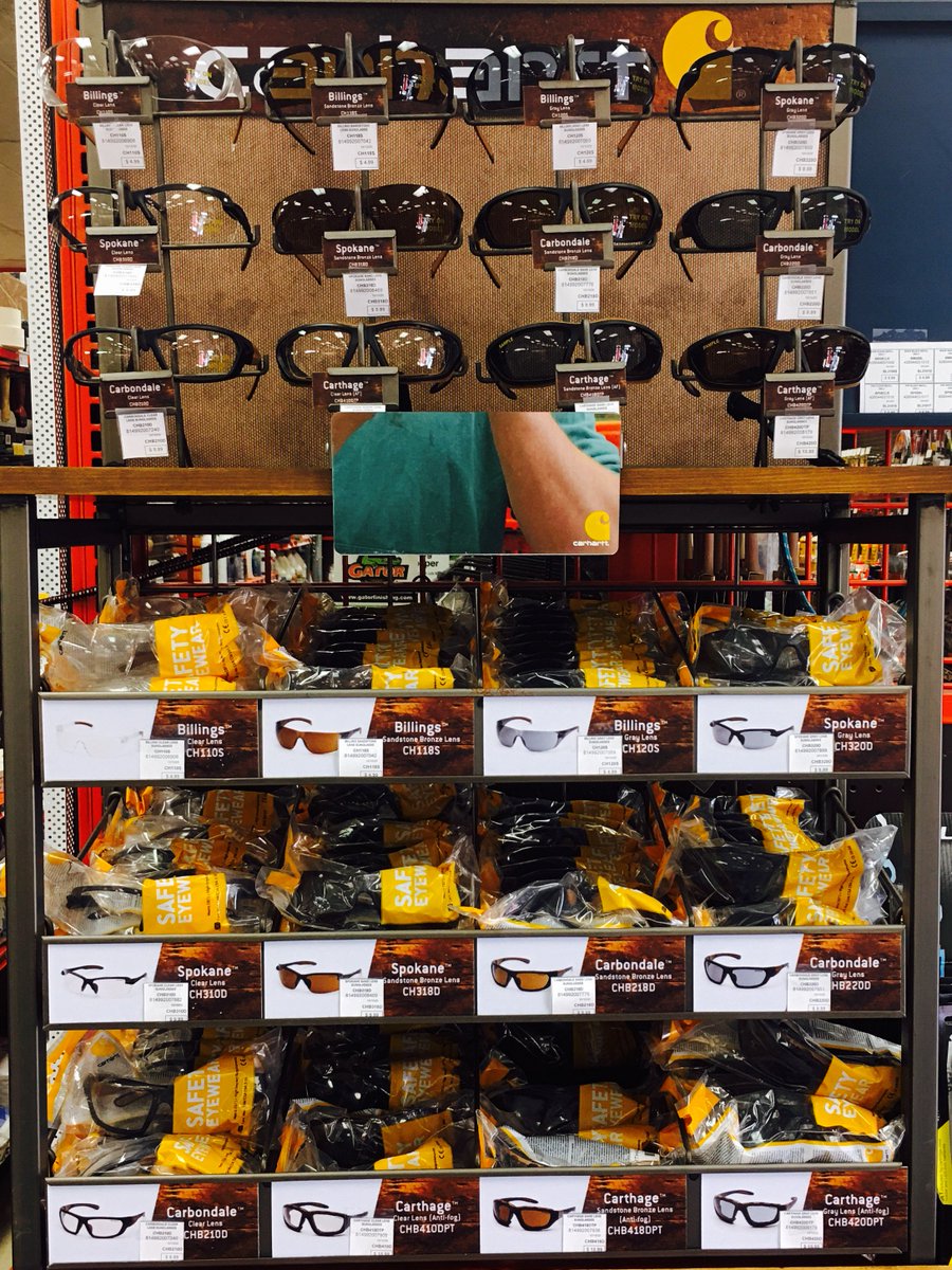 <a href="/TriCreekLumber/">Tri Creek Lumber</a> is now stocking a variety of <a href="/Carhartt/">Carhartt</a> safety glasses. Stop in today in order to get yours! #SafetyFirst #Carhartt #Lumber