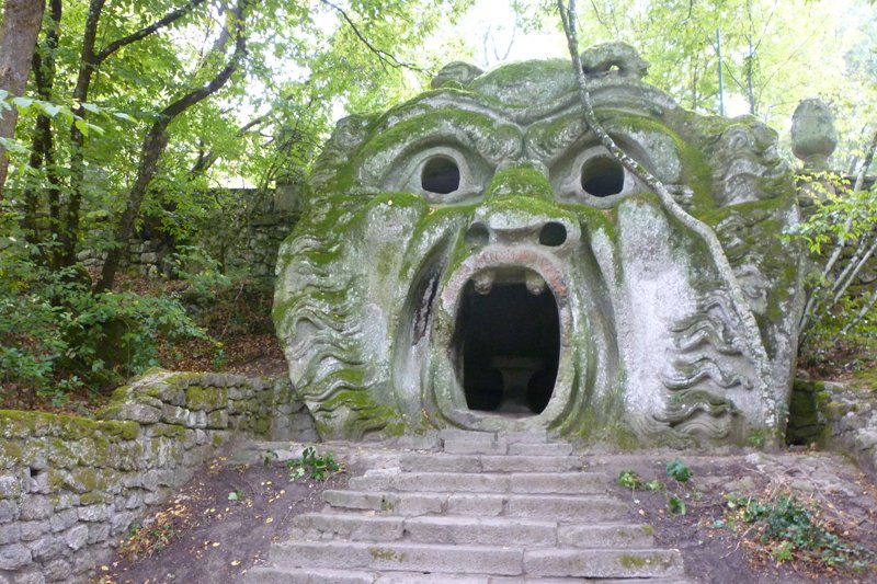 A gruesome face as seen on one of our <a href="/AdagioHols/">Adagio holidays</a> in Italy. #HappyHalloween! Find out more: adagio.co.uk/page/adagio-wa…