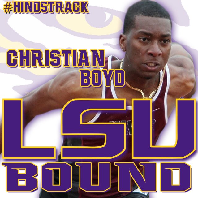 All you have to do is TRUST THE PROCESS!!! Congrats to Christian Boyd and Correion Mosby #HindsTrack #GeauxTigers #LsuTrackandField