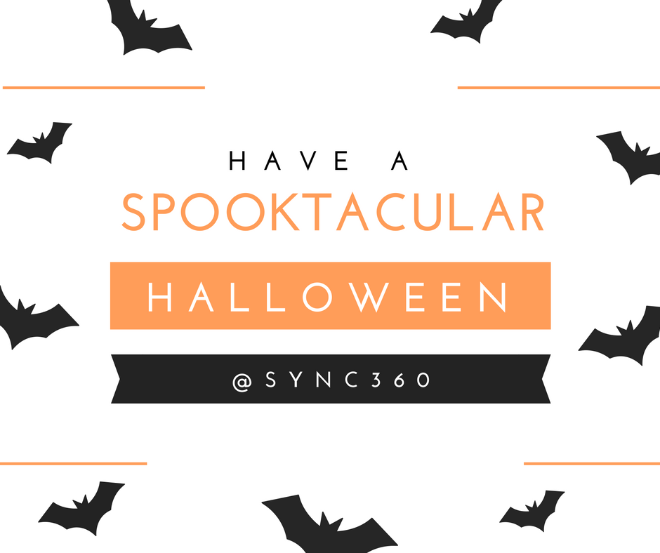 Sync360's tweet photo. Hope it's a spooky one! #HappyHalloween https://t.co/US1432Oora
