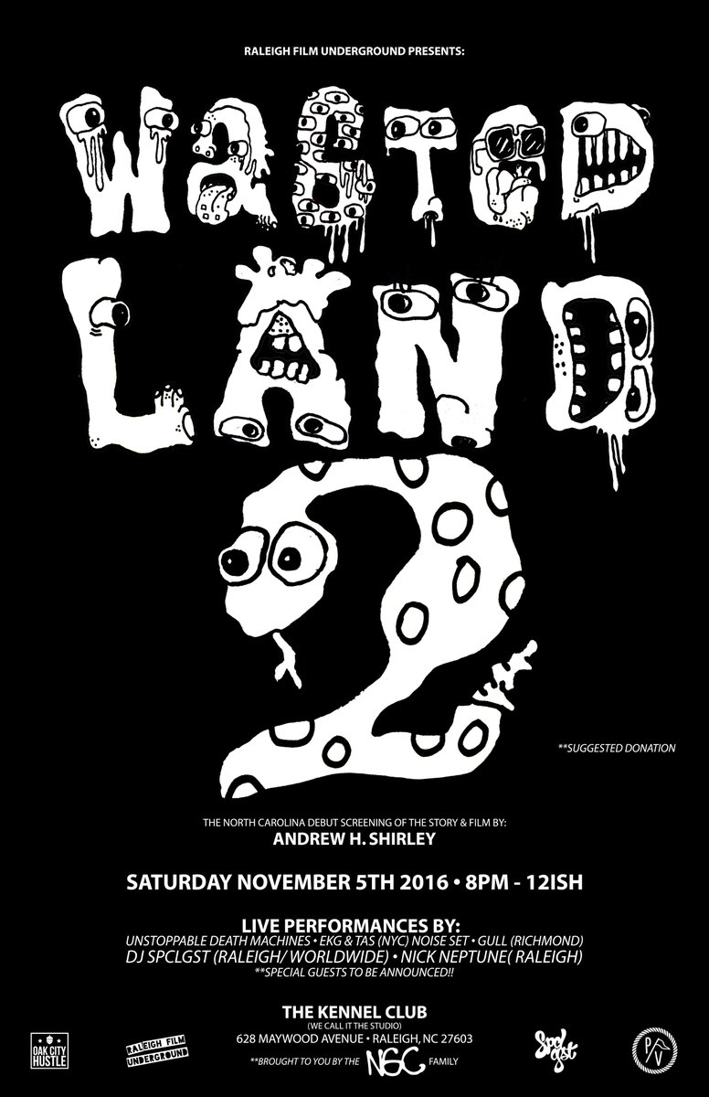 This Saturday! RFU screens graffiti odyssey Wastedland 2 in the warehouse next 2 #TrophyonMaywood...live sets &amp; DJs <a href="/SPCLGST/">SPCLSIGNS</a> &amp; <a href="/nmneptune/">Nick Neptune</a>