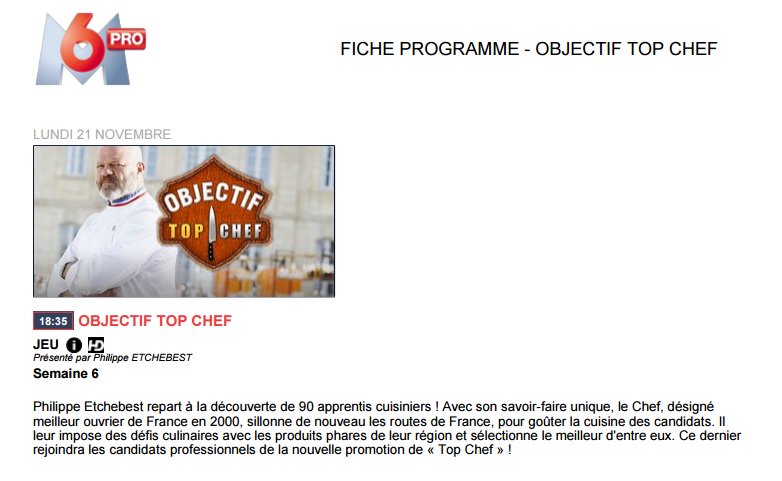 Objectif Top Chef - Saison 3 - Episodes - M6 - Page 2 CwGzukjWgAAgYIR