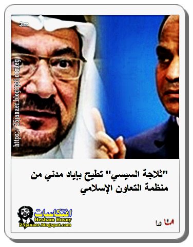"ثلاجة السيسي" تطيح بإياد مدني من منظمة التعاون الإسلامي