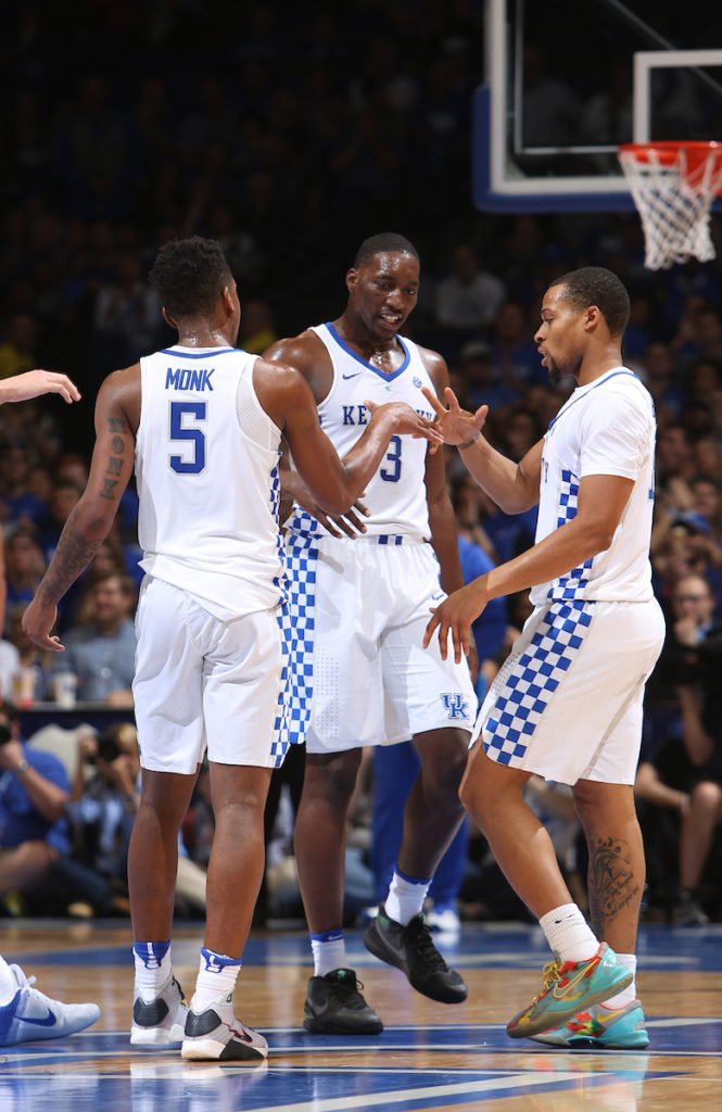 Only an exhibition game, but Kentucky's 29 assists Sunday speak to its strong team chemistry. coachcal.com/41075/2016/10/…
