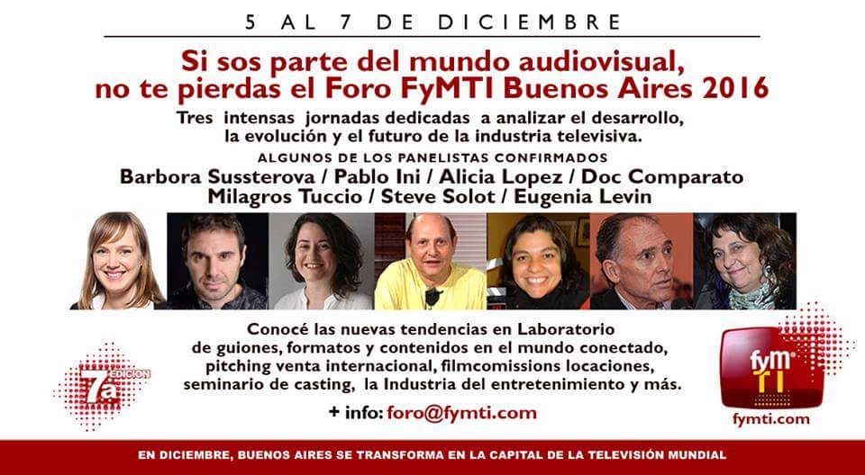 Dentro de poco lanzamos todos los panelistas para el foro del #Fymti2016 anotate para las conferencias en foro@fmyti.com