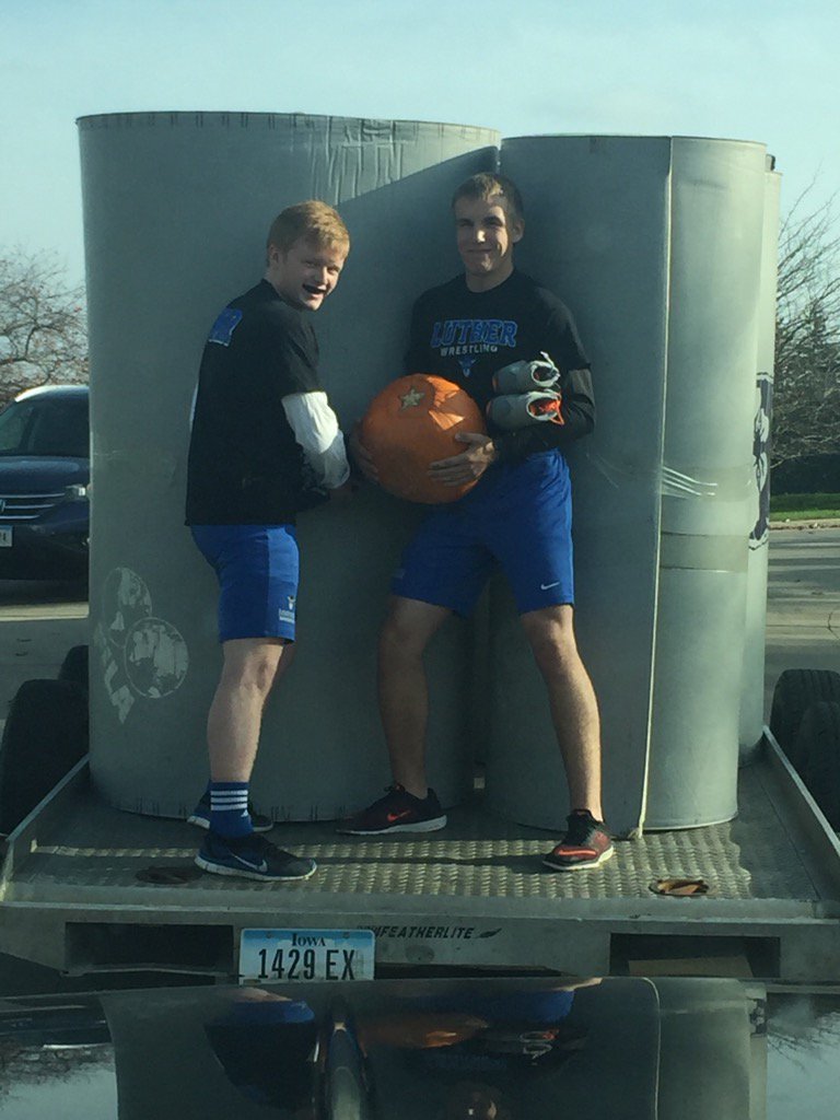 LutherWrestling's tweet image. #FreshmenProblems