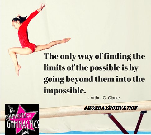 DownriverGym's tweet photo. #mondaymotivation #Downrivergymnastics #IamDG #Gymnastics #gymnast https://t.co/dJiD8MPySm
