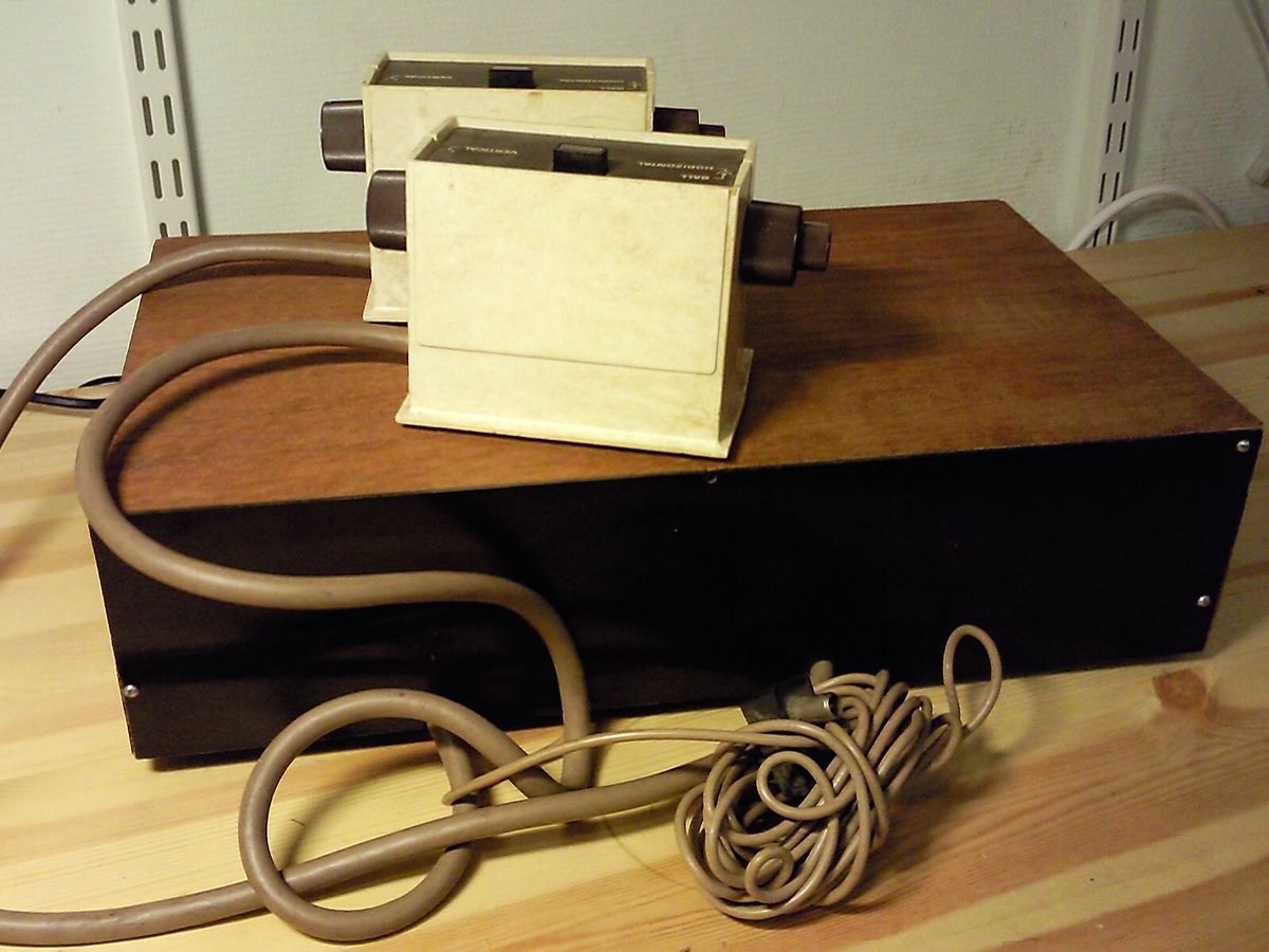 The Magnavox Odyssey was so released in Sweden under the name Kanal 34. #retrogaming