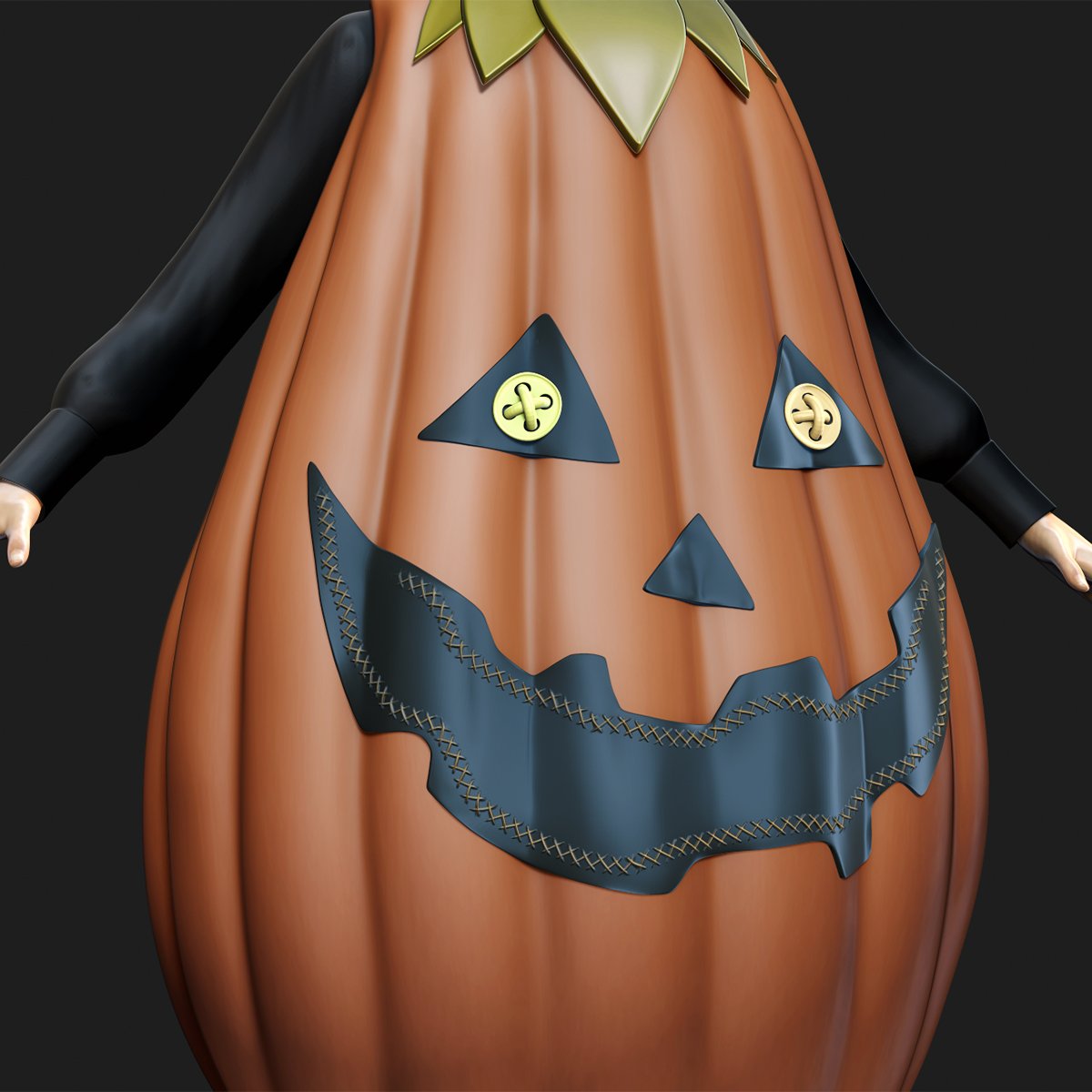 BioArchive's tweet image. I created this horrifying abomination of a pumpkin costume. Happy Halloween! @IGLevine @bioshock @IrrationalGames