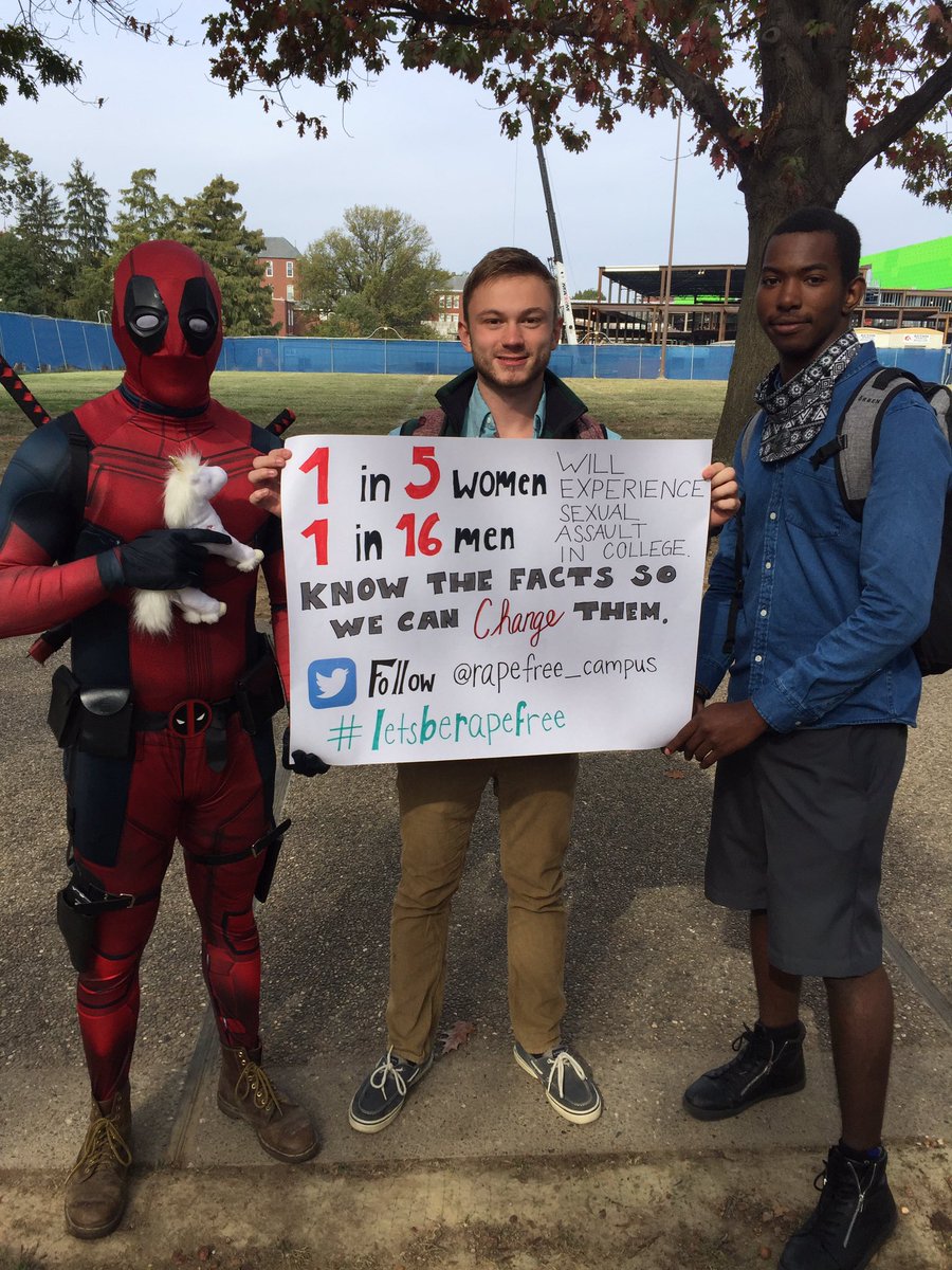 rapefree_campus's tweet photo. Thanks to everyone who helped us spread the message today to end sexual assault on our campus! #letsberapefree https://t.co/Ekl3TIbnxm