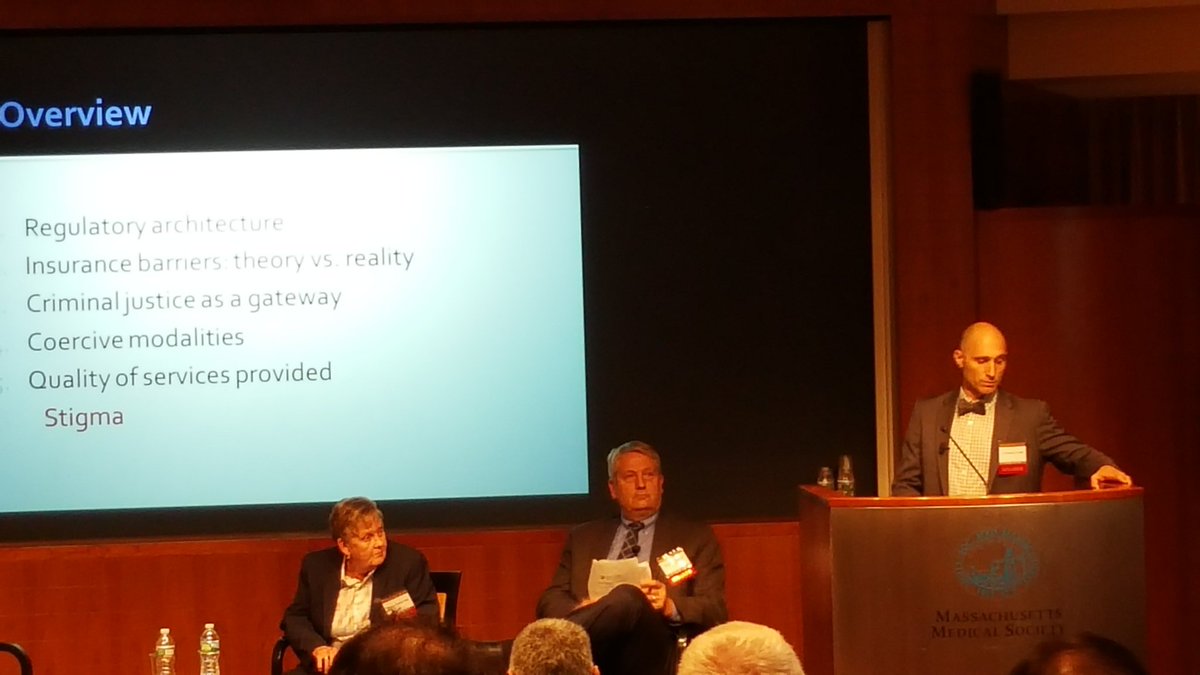 DrSinhaEsq's tweet image. #MATSummit @MassMedical @LeoBeletsky: critical role of criminal justice institutions &amp;amp; harm reduction programs in managing #opioidepidemic