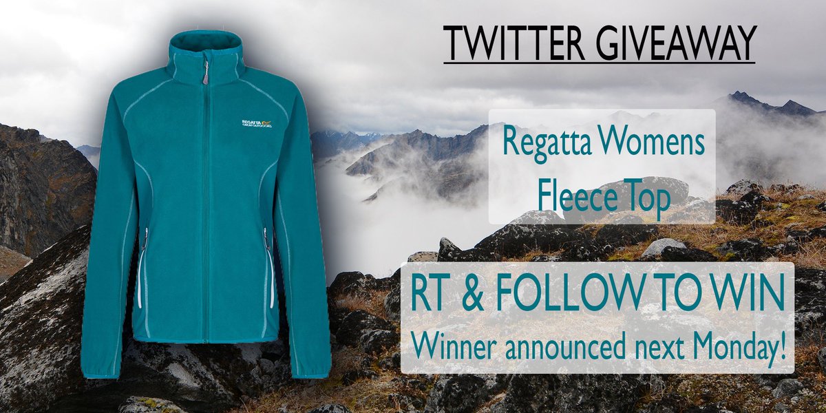 #Regatta Womens #Fleece Jacket #Giveaway! #Follow &amp; RT to #win! Ends 7/11 #competition #MondayMotivation #prize #compers #prizes #Halloween