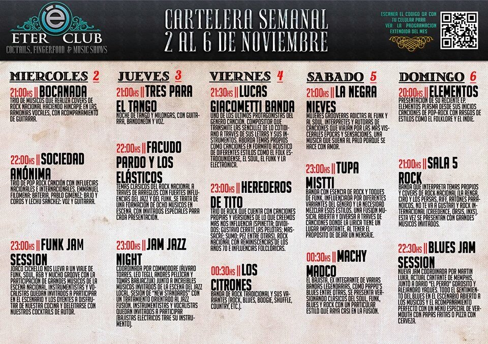 SALA5ROCK's tweet photo. Los esperamos! #rock #buenamusica #showenvivo https://t.co/5Poh2gFVCB