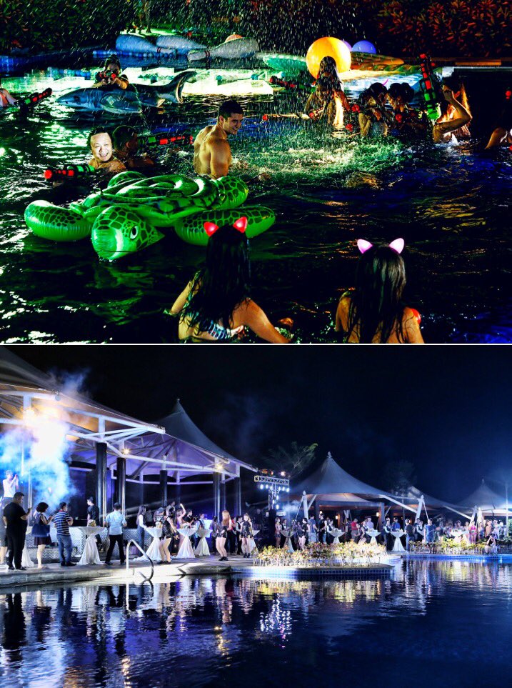 WPT's tweet photo. About last night... Things got a little crazy at the #WPTChina party in Sanya this weekend, but in a good way! https://t.co/I3WOG8oGT9