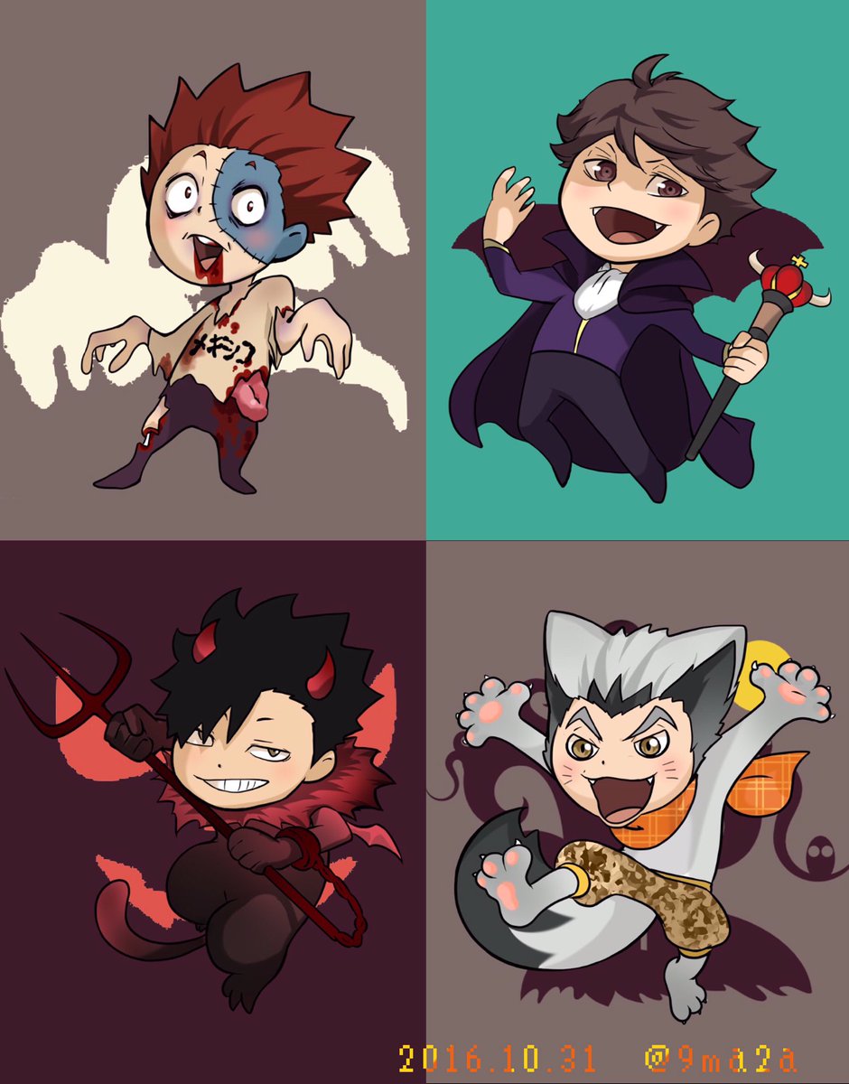 ハイキュー!! 白布賢二郎 アクリルキーホルダー j-world ハロウィン