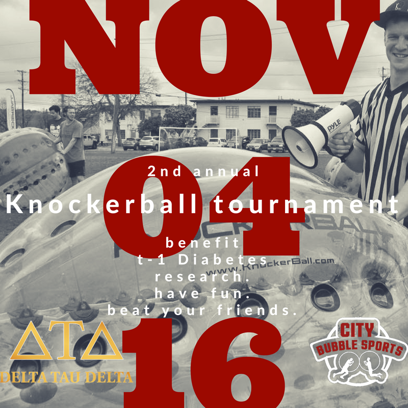 CityBubbleSport's tweet photo. Can't wait to help @BaylorDTD beat Type-1 Diabetes with #knockerball all their proceeds are going to @JDRF https://t.co/n1pngmWY2y