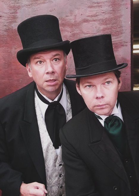 Holmes &amp; Watson - Coming soon to the Broadbent, Friday 4th Nov, 7:30pm. Don't miss them it's elementary! Tickets at broadbenttheatre.uk