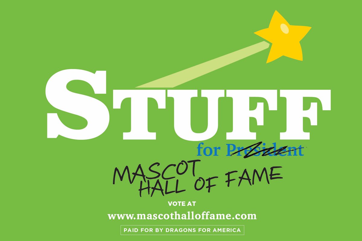 STUFFMagic's tweet photo. Hey People-
Vote me into the @MascotHall of Fame.
It's simple; https://t.co/8zeWM70to8

Thanks,
Your favorite dragon https://t.co/3Wm5VRL01a