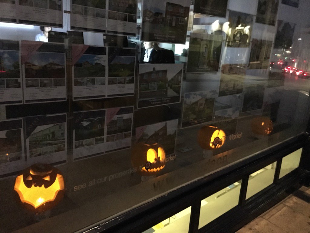 Happy Halloween from a scary Hudson Moody office. #halloween <a href="/MicklegateBI/">Micklegate, York</a>