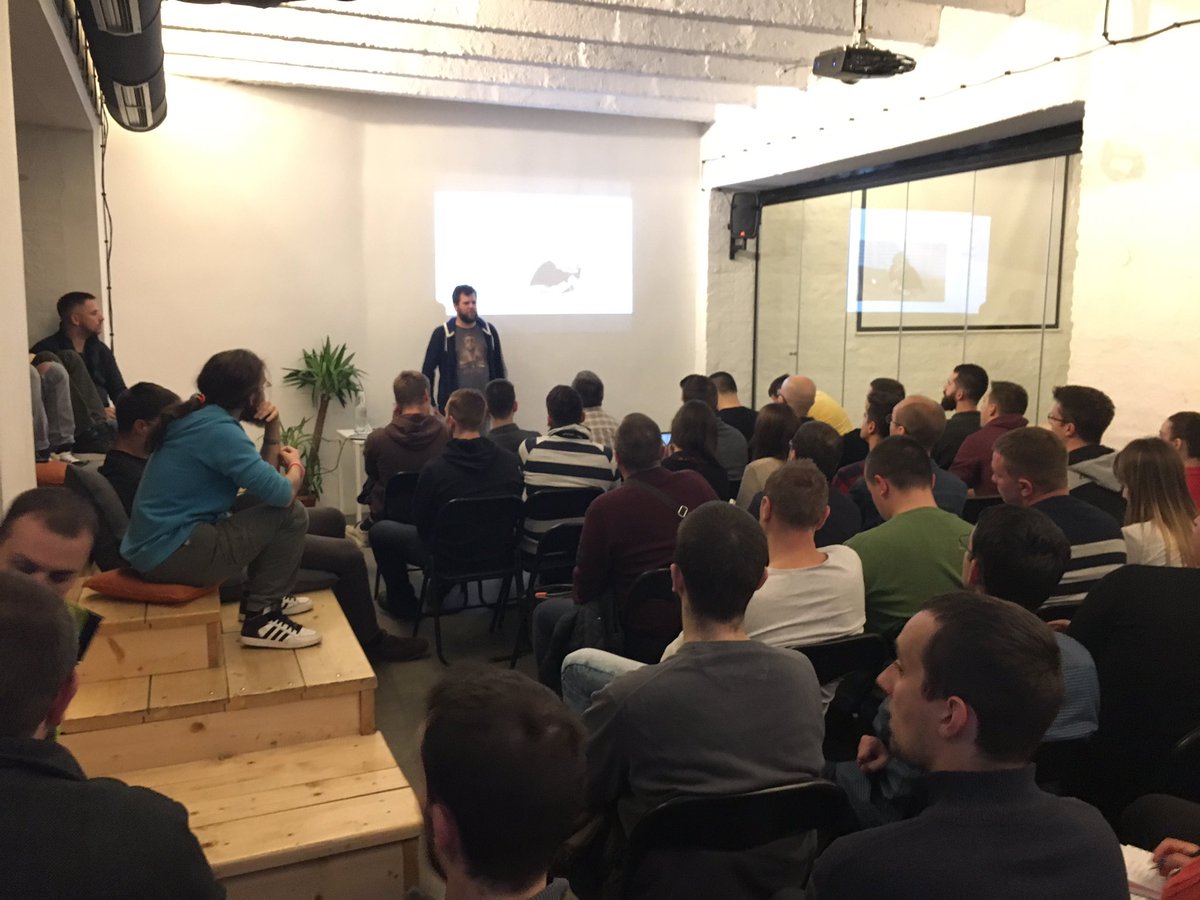 BogdanHabic's tweet image. Full house at @LaravelBelgrade meetup!
@gwagwagwa talking about managing your side projects.
#laravel #laravelbg