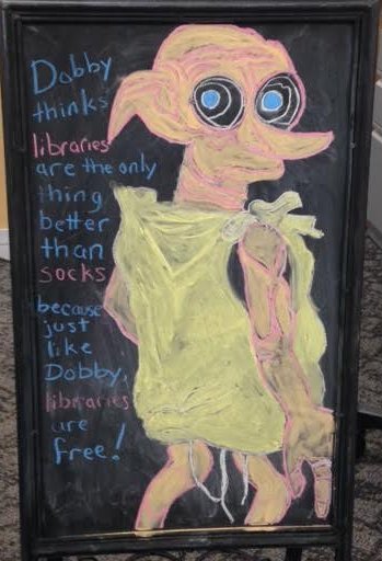 matclibraries's tweet image. Happy Halloween #MATC! Are you reading/watching anything to give you thrills&amp;amp;chills tonight? Dobby knows where to find spooky books&amp;amp;dvds...