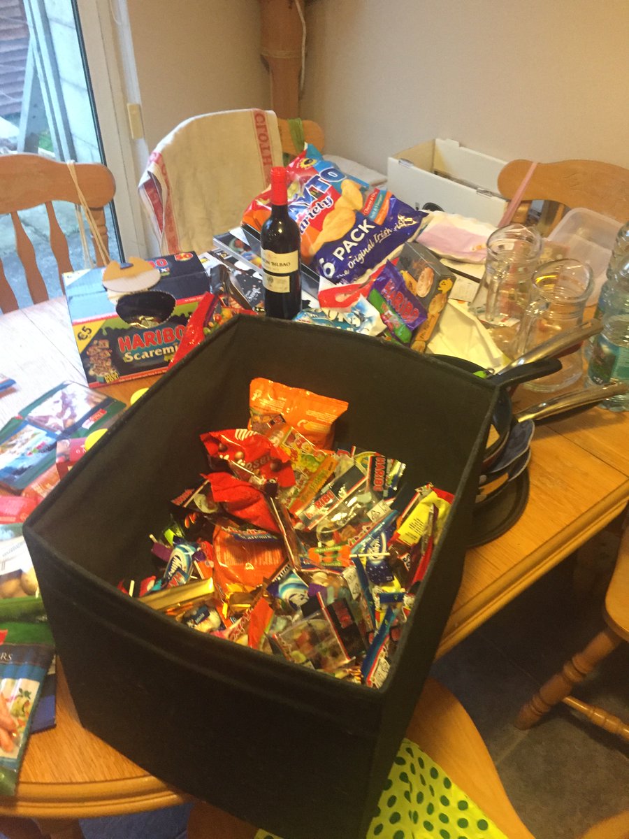 burkie's tweet image. tonight take 3 things means 

asking for more 
happy taking just 1/2
asking for some for sibling at home
or just taking a massive handful