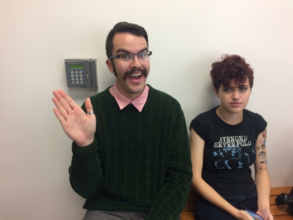 salted_carley's tweet image. It's interesting and entertaining and there's puzzles. - Carson Hatch, French, junior - paper version. #comms321