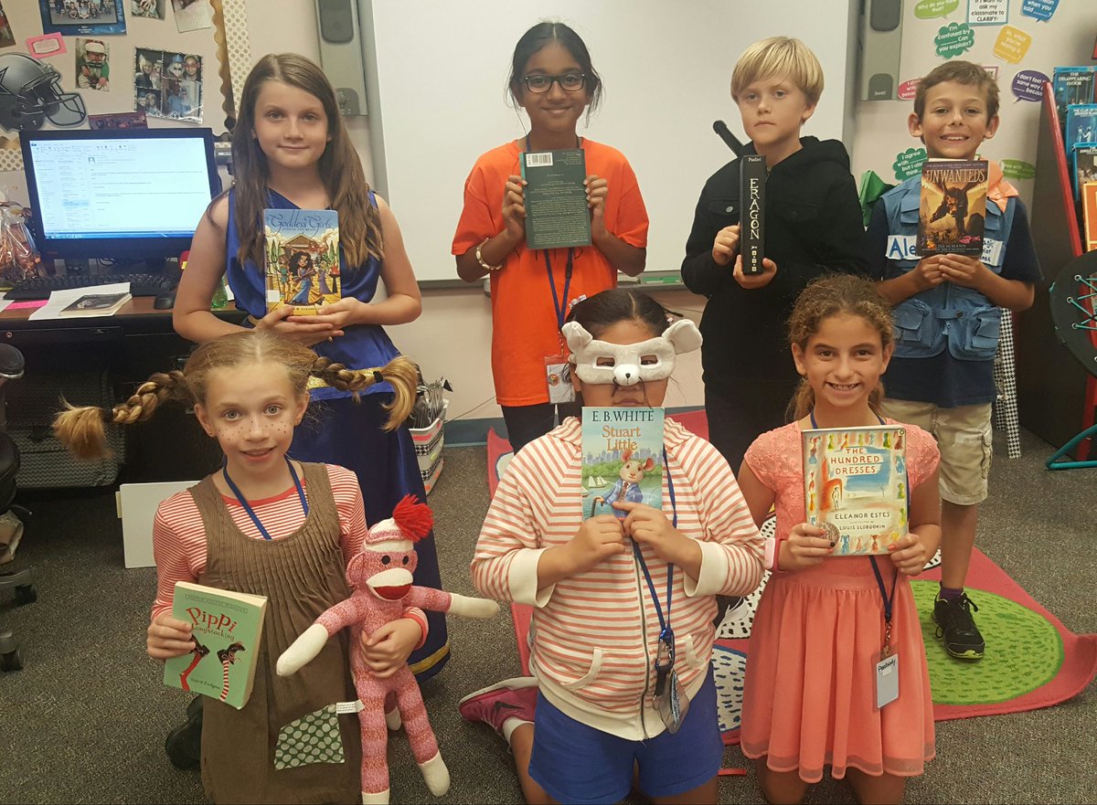 We had so much fun at the Character Book Parade! #creechpride