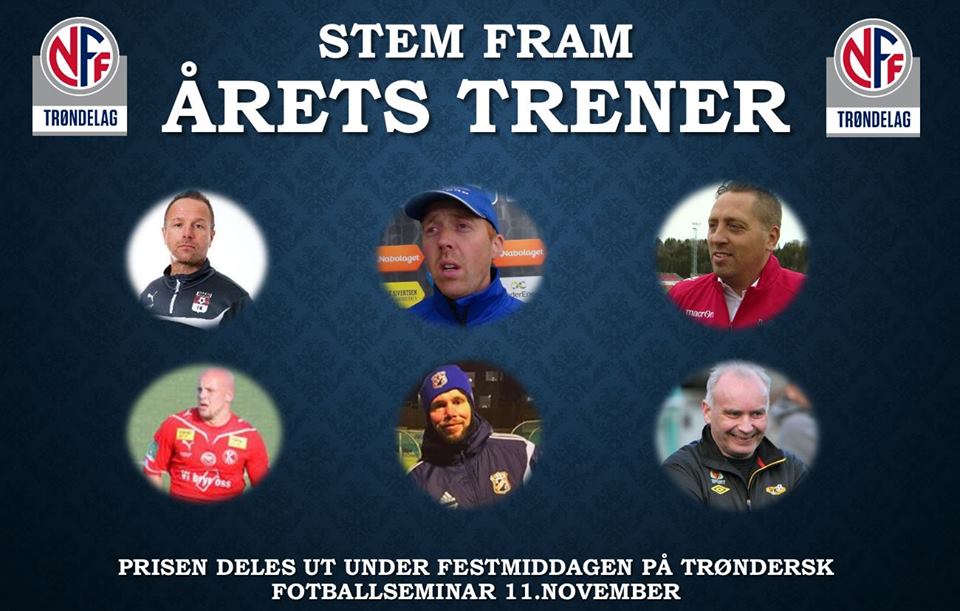 Nardofotball's tweet photo. Tormod nominert til Årets Trener av NFF Trøndelag, les mer her:
https://t.co/IvkAp0MXfj
Eller avgi din stemme her: https://t.co/kvayfpn1cP https://t.co/di1IOBaFDR
