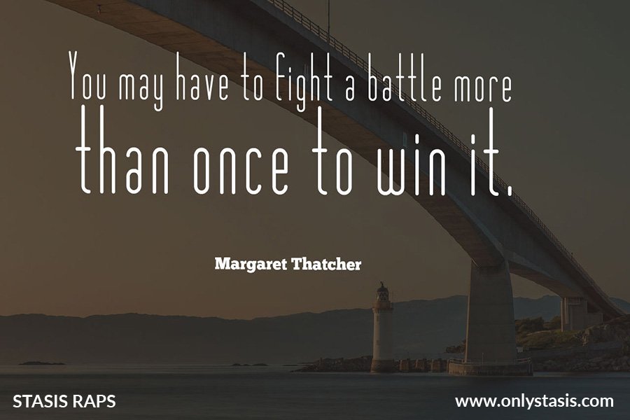 To The Battles Won and Lost This Year. #Stasis