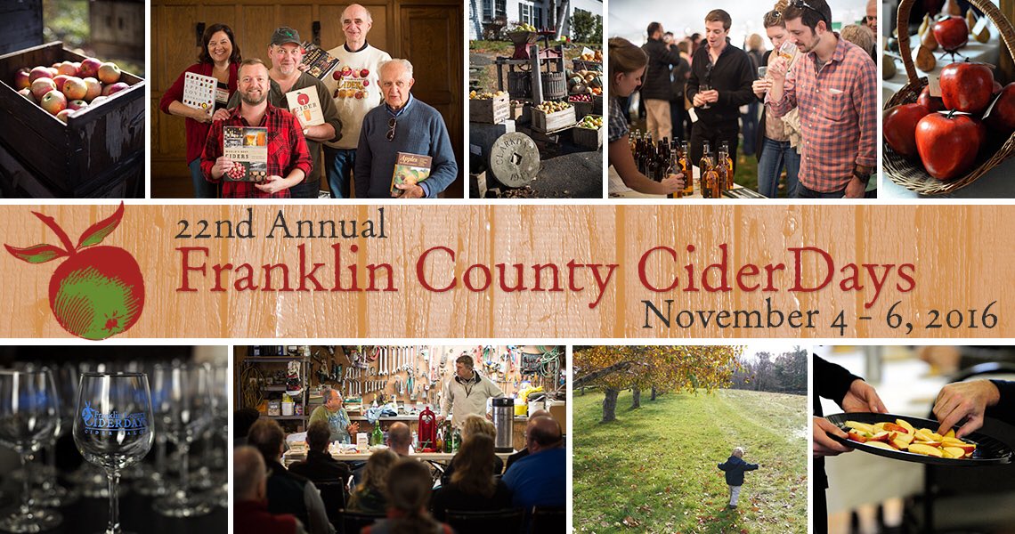 Happening this weekend! We'll be there- will you? Get your tix now ciderdays.org #drinklocal #ciderlove <a href="/FC_CiderDays/">CiderDays</a>