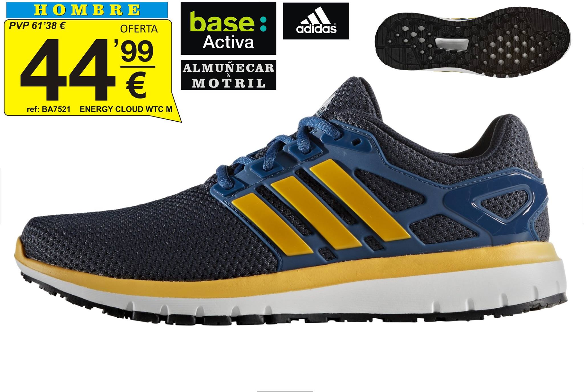 Activa on Twitter: "Zapatillas Adidas Energy cloud de correr a € Nuestros precios son imbatibles. Ven donde siempre aciertas. #motril #almuñecar Twitter