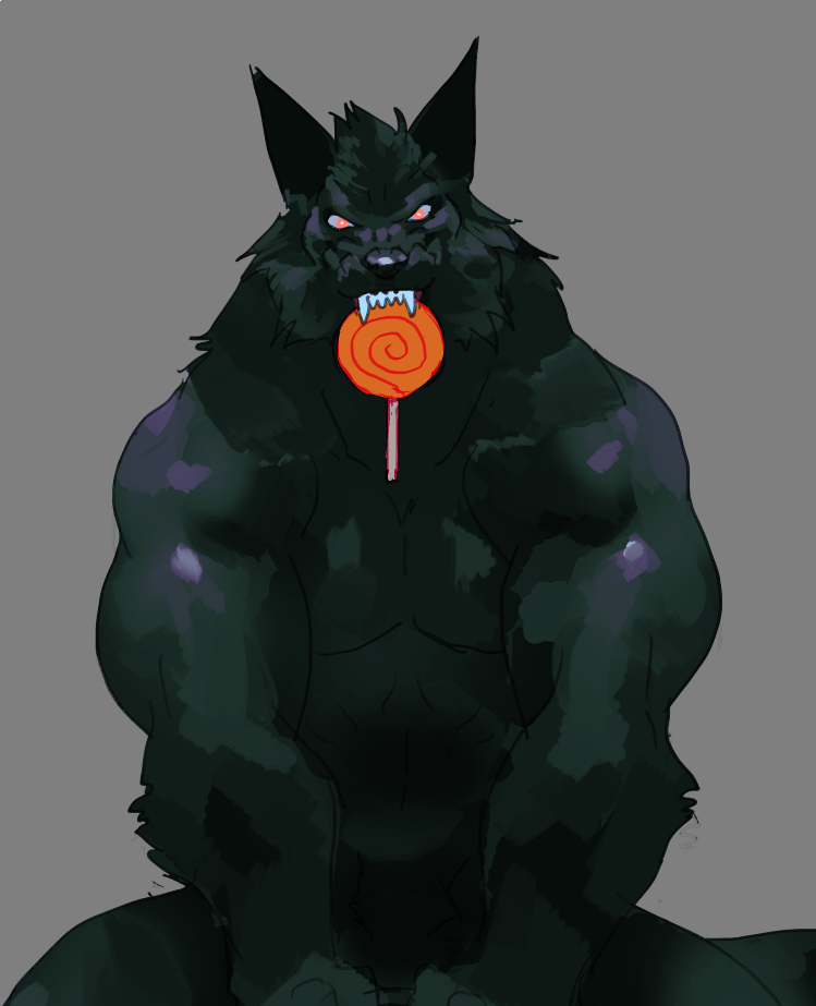 astermarion's tweet photo. Sadly I'm out of time to complete this werewolf!  Happy Ha-- https://t.co/NepB4UR9QY