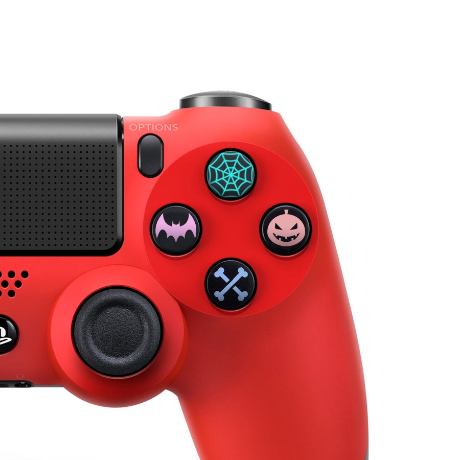 PlayStationDE's tweet photo. Wir wünschen euch ein großartiges #Halloween-Fest! #4theplayers #Dualshock #Trickortreat #PS4 https://t.co/HPEsNKZEfu