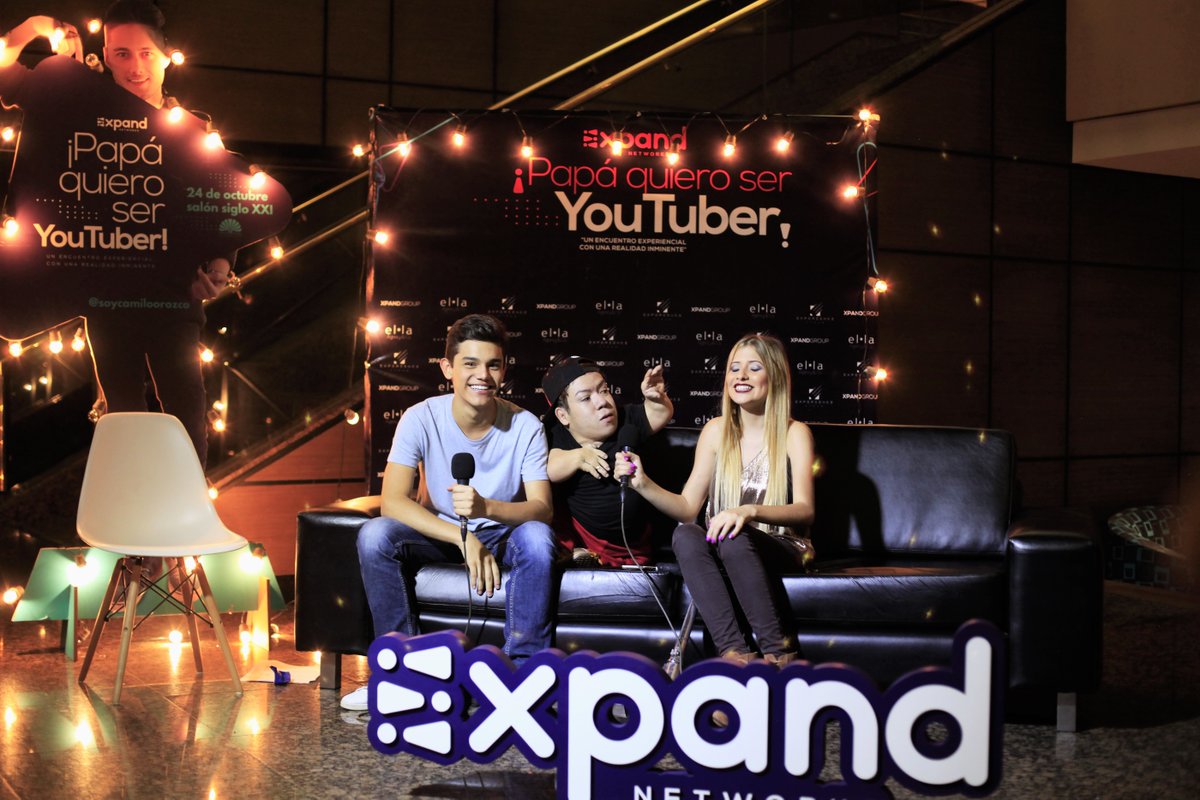 XpandNetworks's tweet photo. Nuestros talentos estuvieron en el Hall Stage de "Papá quiero ser youtuber" ¡Un éxito total!

#Creators #Network @XpandNetworks https://t.co/gxotoo3sSW