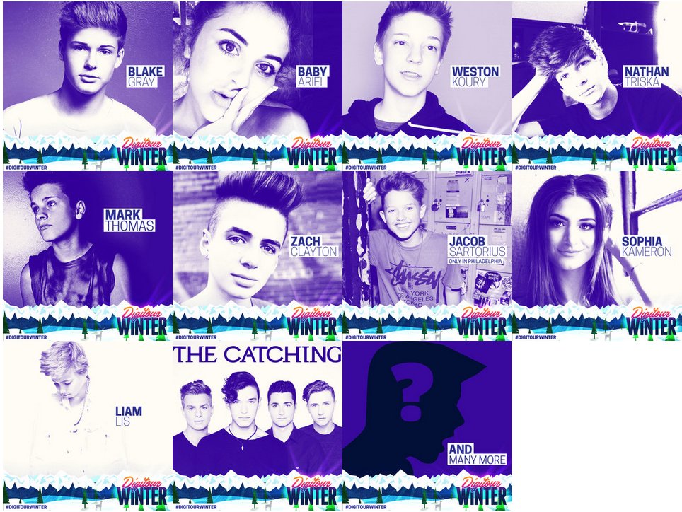 Anyone dressing up as their fave from the #DIGITOURWINTER crew? 😋