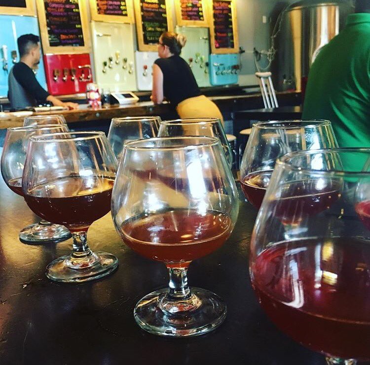 bigtxbeerfest's tweet photo. Bottles of @BrainDeadBrew red-wine barrel Bent de Garde drop Saturday at #Festicle - grab your tickets at https://t.co/Gh13v40OoG https://t.co/aBF2ch4iIX