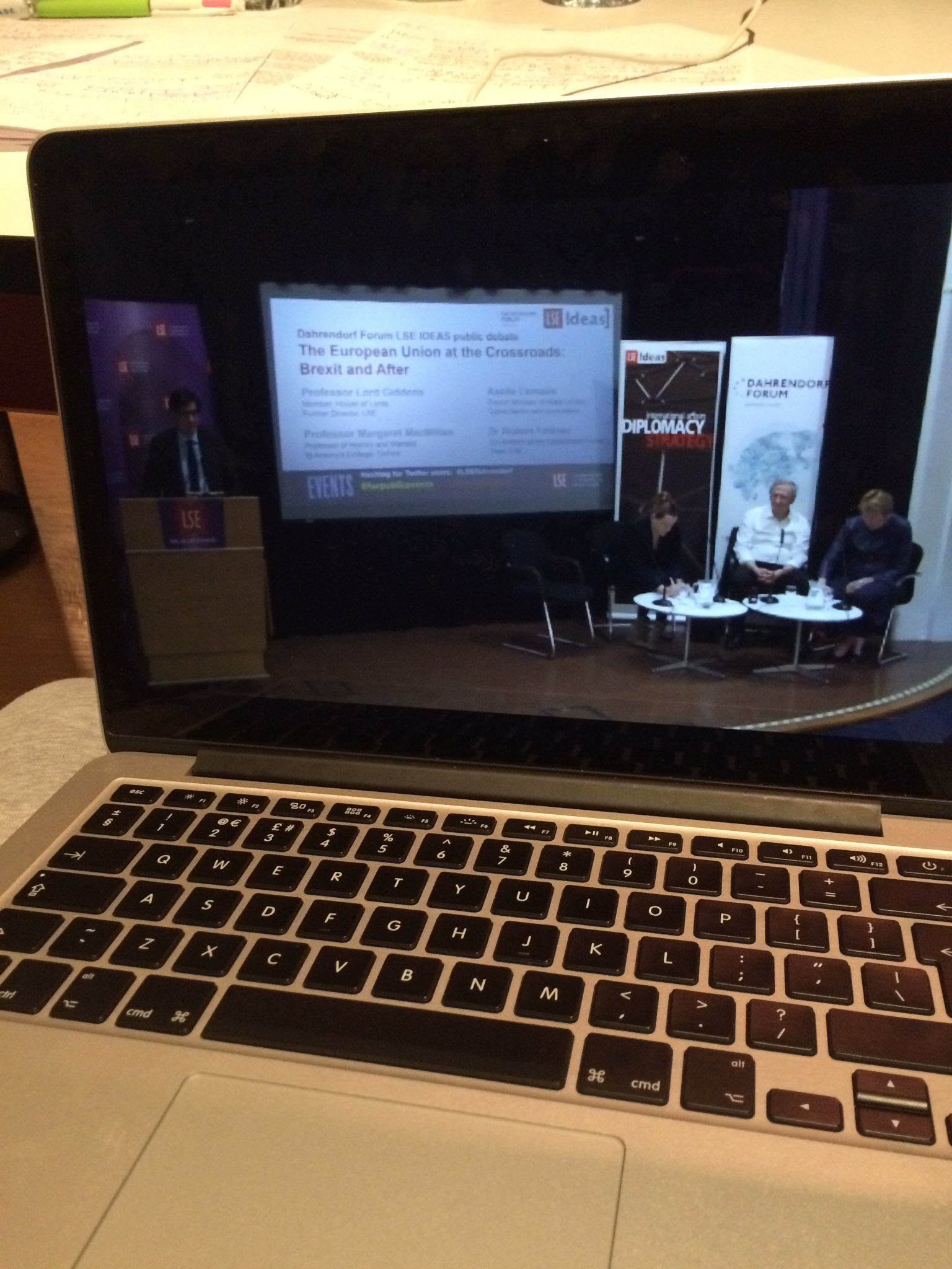 Watching on LSE Live tonight's EU at the Crossroads: Brexit & After event with @axellelemaire #LSEDahrendorf 
@lseideas https://t.co/LhoVdptTJG