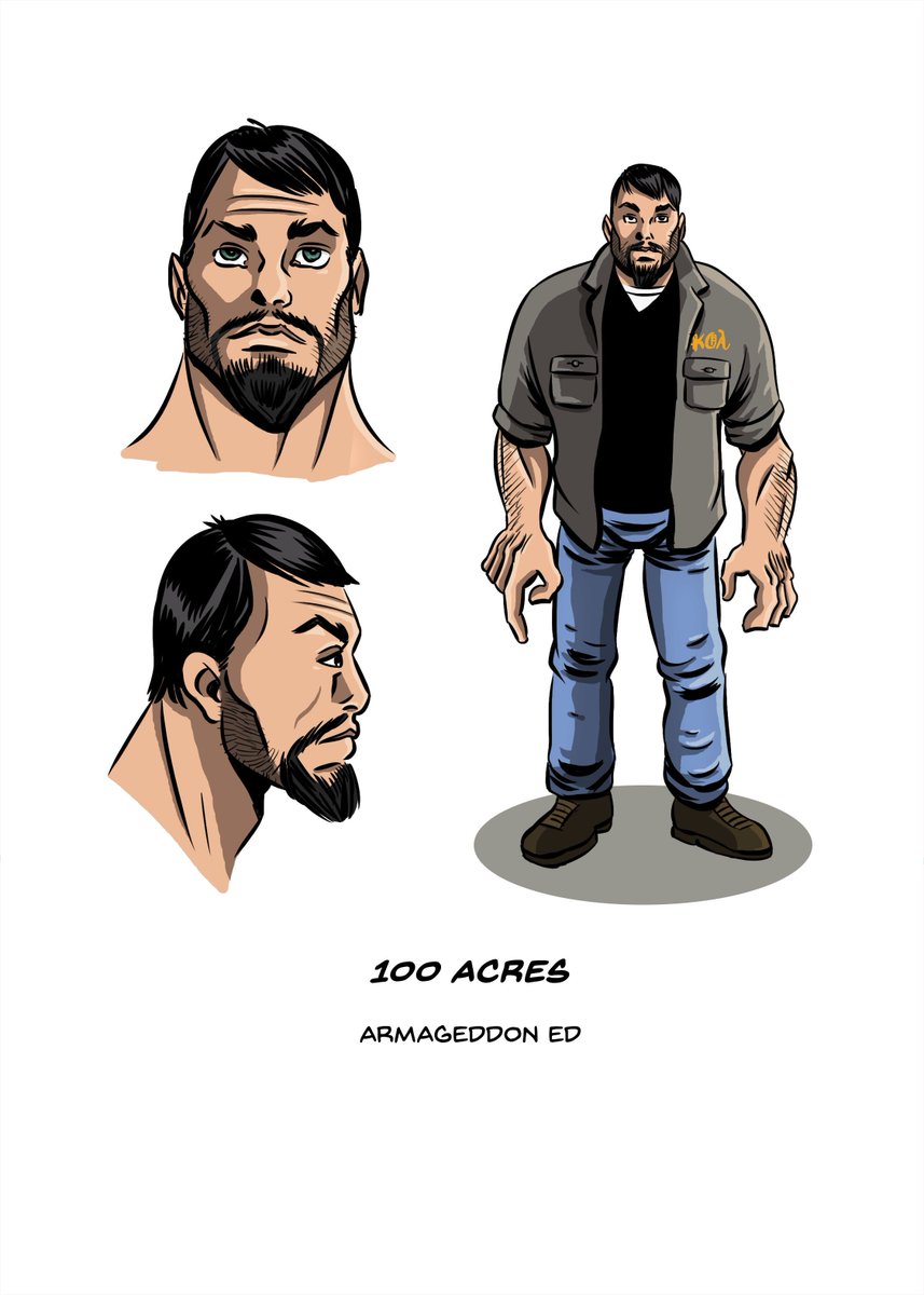 WPComics's tweet image. WP Comics Halloween announcement. We are going to be adapting 100 Acres of Hell into a comic. Here is a sneaky peek #comics #makingcomics