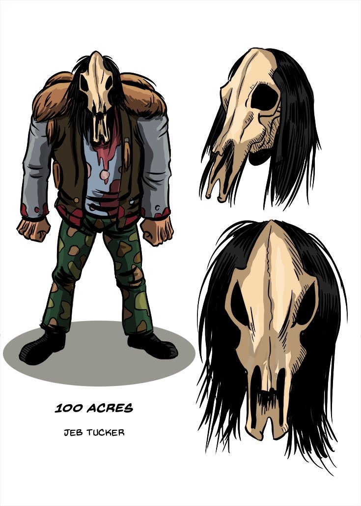 WPComics's tweet image. WP Comics Halloween announcement. We are going to be adapting 100 Acres of Hell into a comic. Here is a sneaky peek #comics #makingcomics