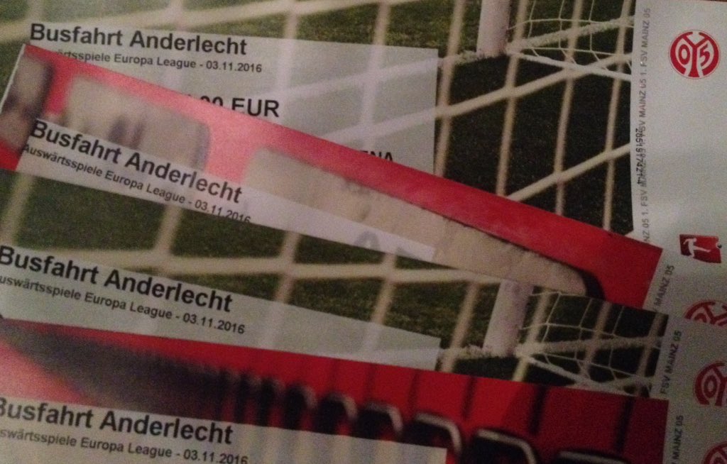 WeberKerstin's tweet photo. Alle(z) nach Anderlecht! #nurderFSV #Mainz05 #M05RSCA @1FSVMainz05 @rscanderlecht #Europakapp https://t.co/syh3pJ52Cz