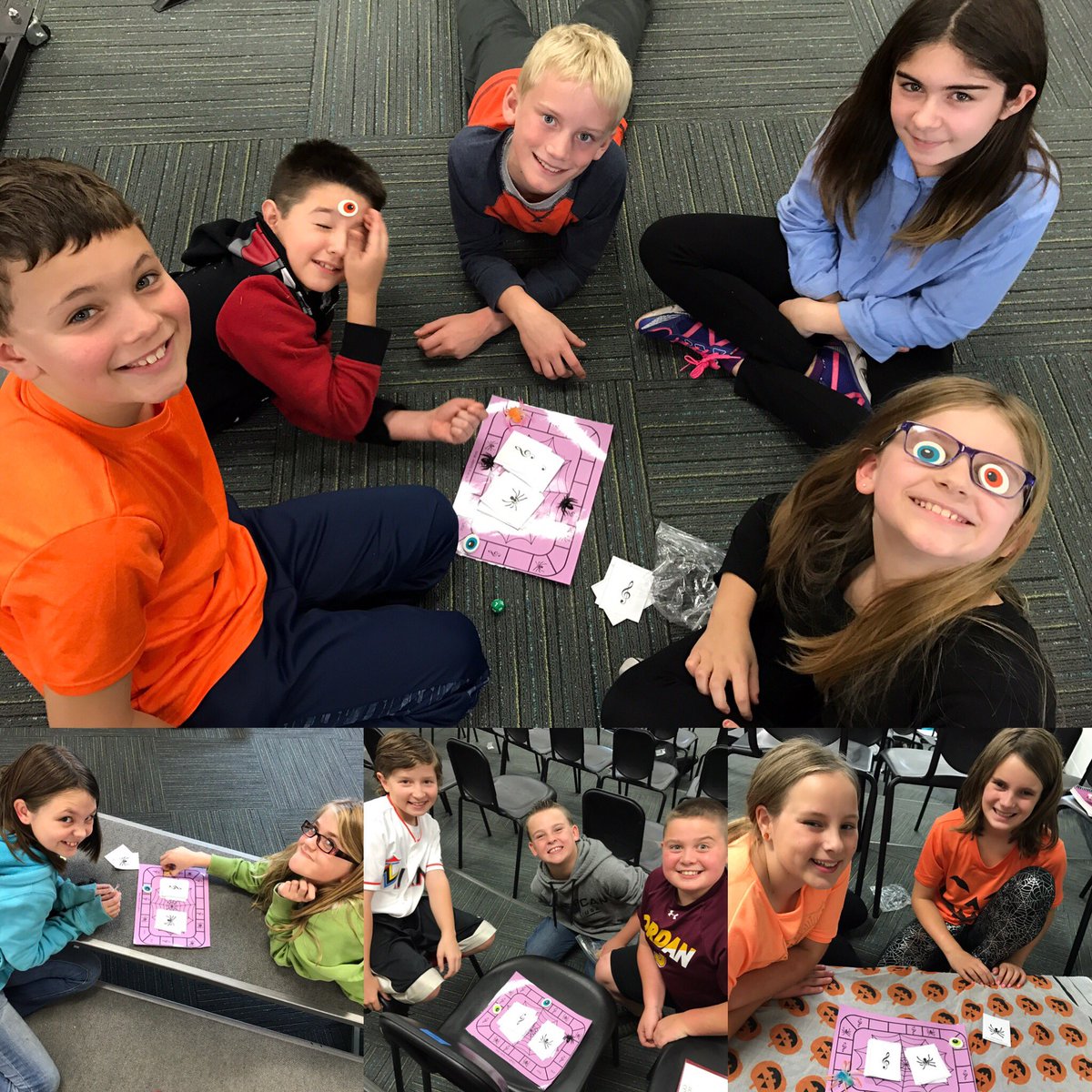 jmschoir717's tweet image. General Music played CAUGHT IN A SPIDER WEB today! #notenames #classicalmusic #middleschoolrocks