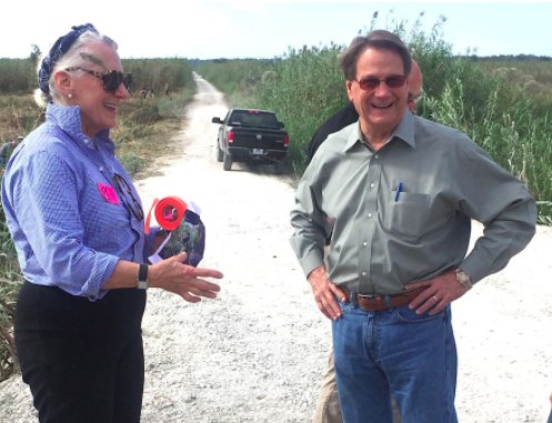 REF_Restores's tweet photo. “You have our total support,” @LDWF Secretary Charlie Melancon pledged Thursday at our ground breaking #REFPaC2016 https://t.co/VeYXF33bfl https://t.co/NsOHBsce8X