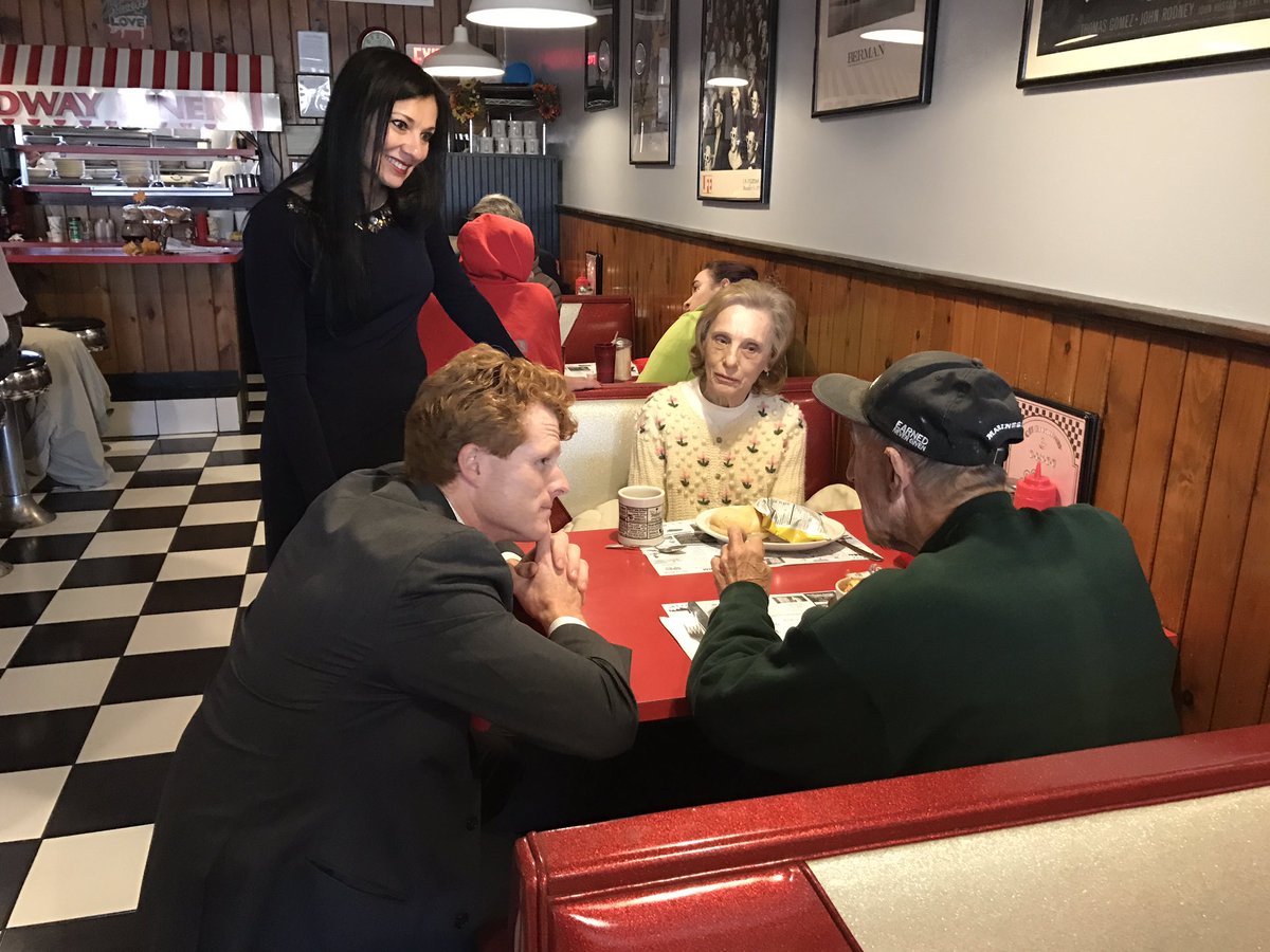 GroundworkProj's tweet photo. Visited Off Broadway Diner in Taunton with @Estele4StateRep @MayorHoye to speak with voters about this election #mapoli https://t.co/KIvegtsi8n