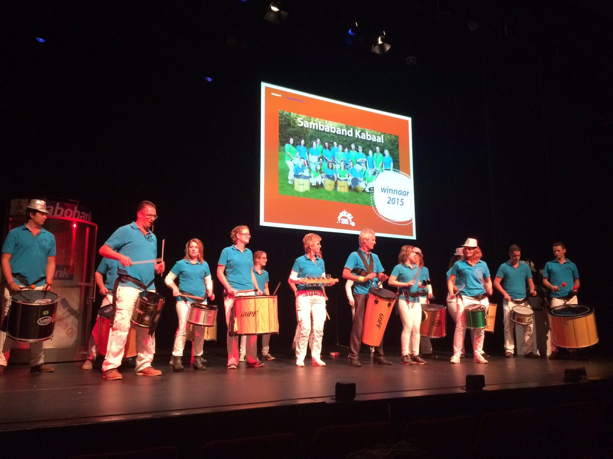 ONDOspoco's tweet photo. @Kabaal_Samba zorgt voor luidruchtigtige en swingende start @RaboClubkas @TheaterDeNaald @ckvONDO https://t.co/5iU6dCdFqs