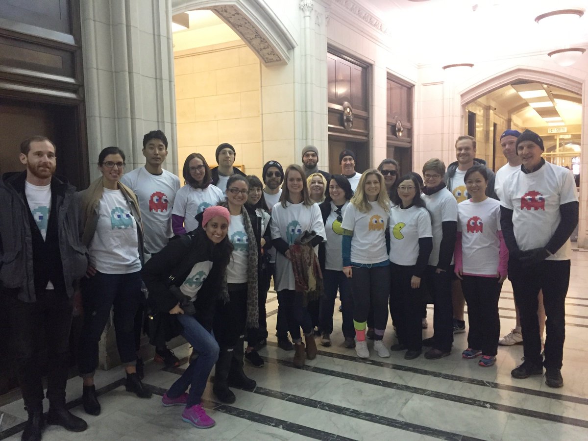 NorthON's tweet photo. Photo: MNDM staff took part in the #OPSWalkRun on behalf of the @unitedwaytyr! https://t.co/7kNT48B8Qe