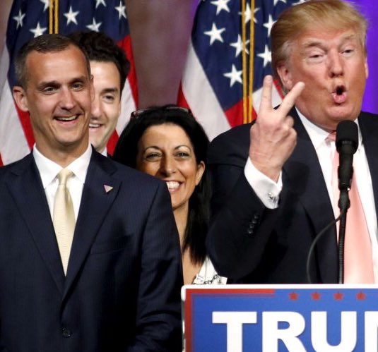 thebaxterbean's tweet photo. 'When asked why Donna Brazile was fired while paid Trump operative Corey Lewandowski is on air, CNN Chief could not be reached for comment.' https://t.co/pZ71yzIjBb
