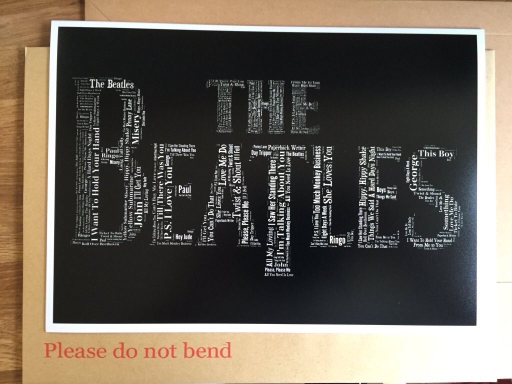 AGT79's tweet photo. Know a Beatles fan?
I'm giving this print to a follower at 10:30pm.
To enter;
- RT
- Follow me.
Nice one 👌 https://t.co/xBlezXxI6l