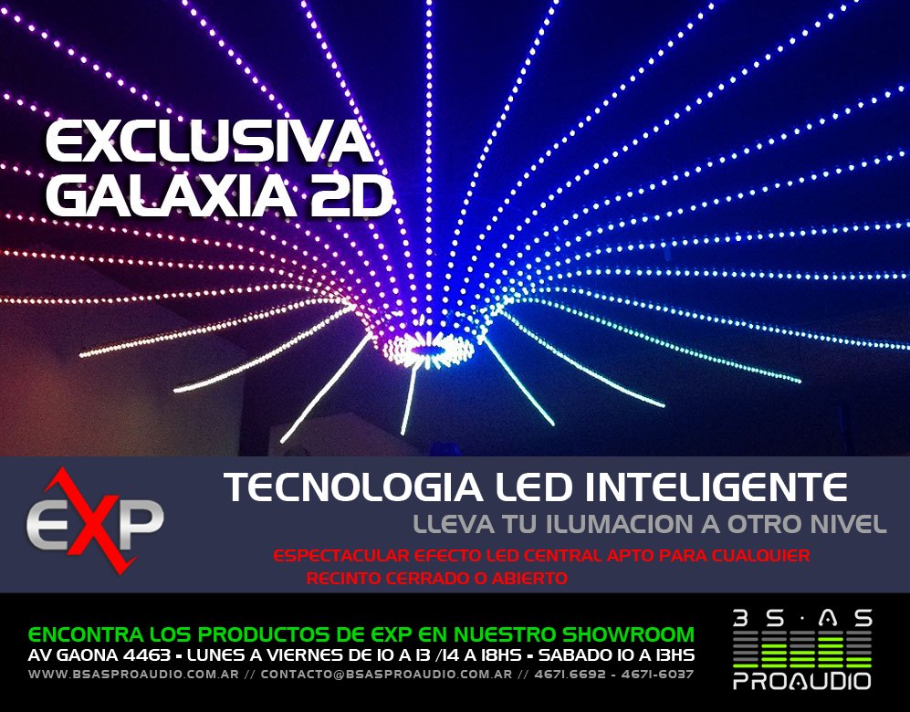 RadioOne1037's tweet photo. #efectoled #galaxia2d de #exp // podes visualizar los #equipos en https://t.co/oUSOITUDsE // #Bsasproaudio es el representante oficial. https://t.co/ghvcv5F6nR
